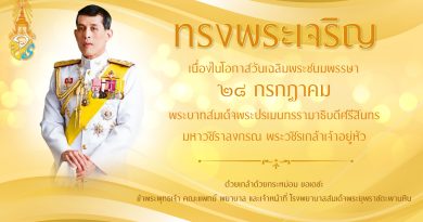 ทรงพระเจริญ วันเฉลิมพระชนมพรรษาพระบาทสมเด็จพระเจ้าอยู่หัว 28 กรกฎาคม 2566